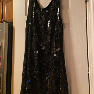 Sequined dress black ! Worn once
